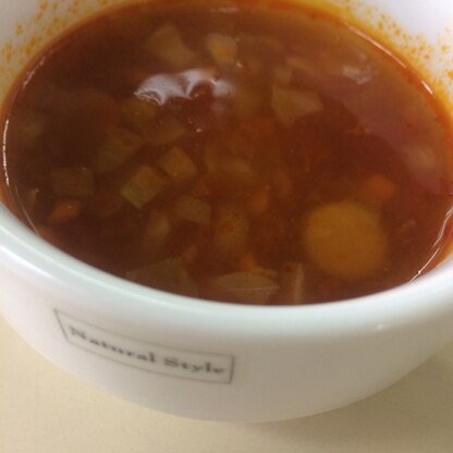簡単で美味しかったです( ^ω^ )これからの季節にスープはいいですよね(^^)